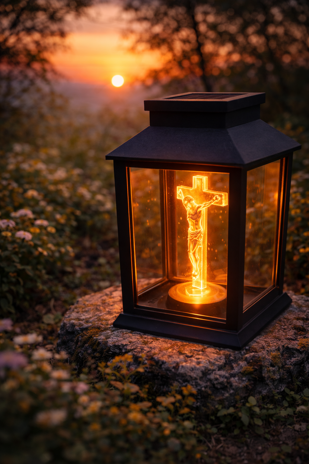 Lumină Solară cu Iisus – O Lumină care Rămâne