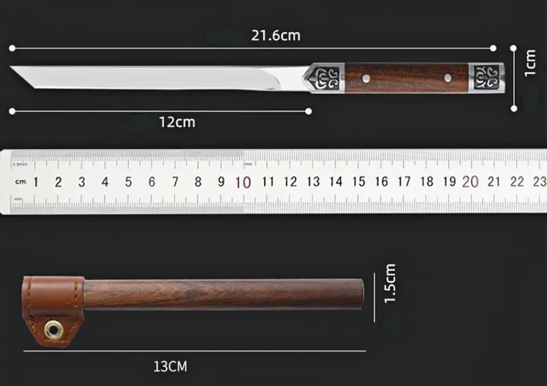 Cuțit minikatana RAIHOKU