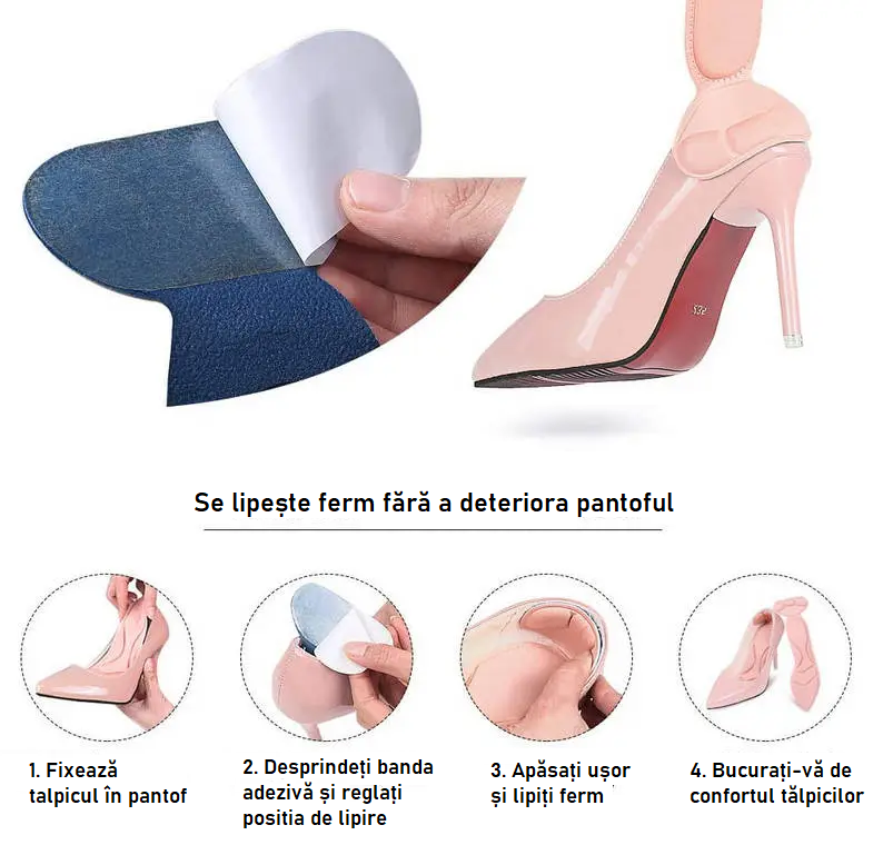 Talpici cu protecție călcâi